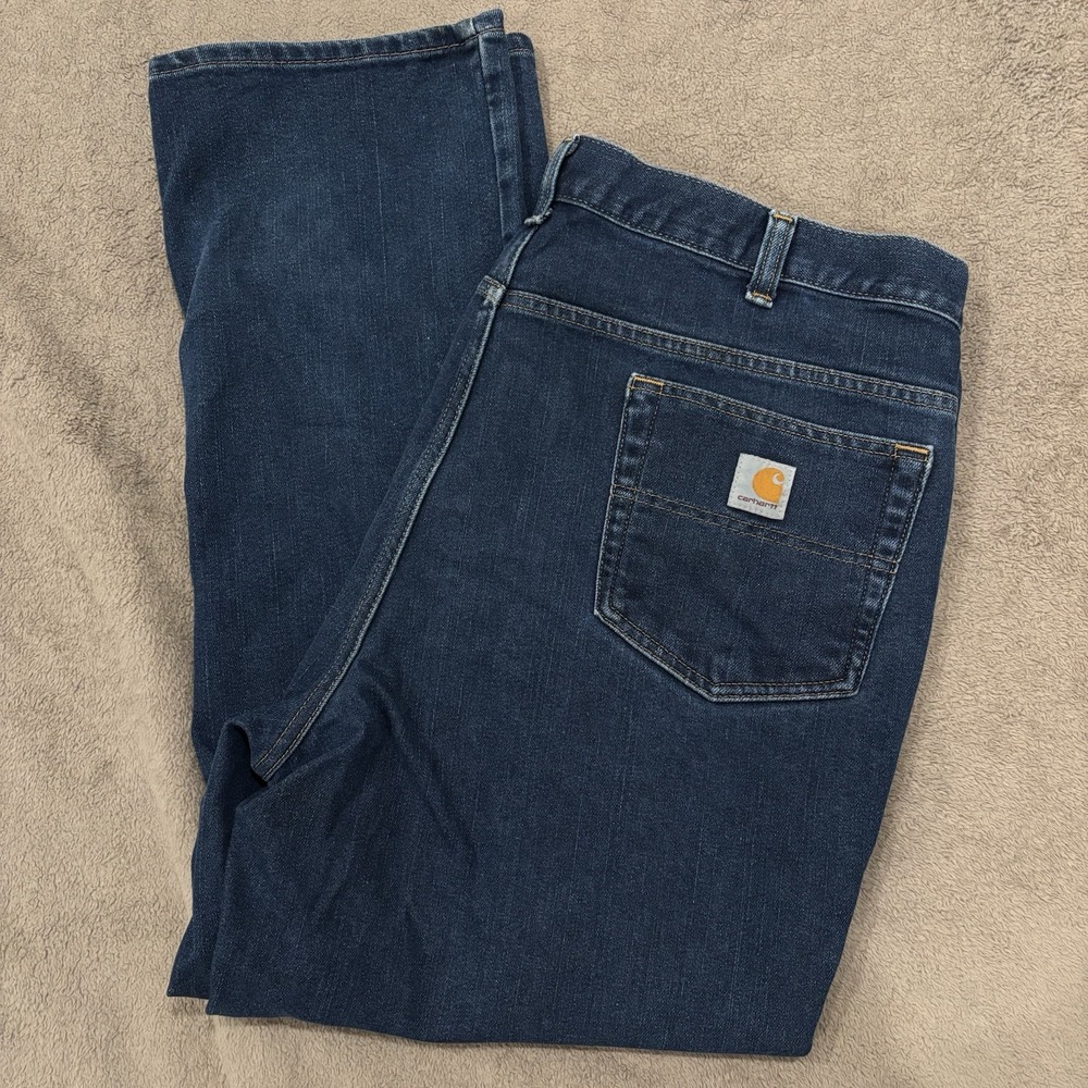Carhartt 386-83 DENIM MODERN FIT‎ WORK JEANS Mens 42x30